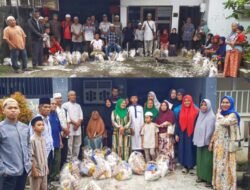 Berbagi Sembako Ramadhan, Tokoh Masyarakat M. Arif Tanjung Sambangi Sudirejo dan Helvetia