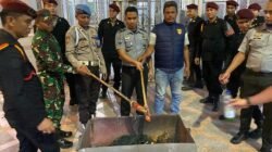 Rutan Kelas IIB Tanjung Pura Razia Blok Hunian WB