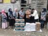 Ricky Anthony Serahkan Bantuan untuk Korban Kebakaran di Hinai Kanan