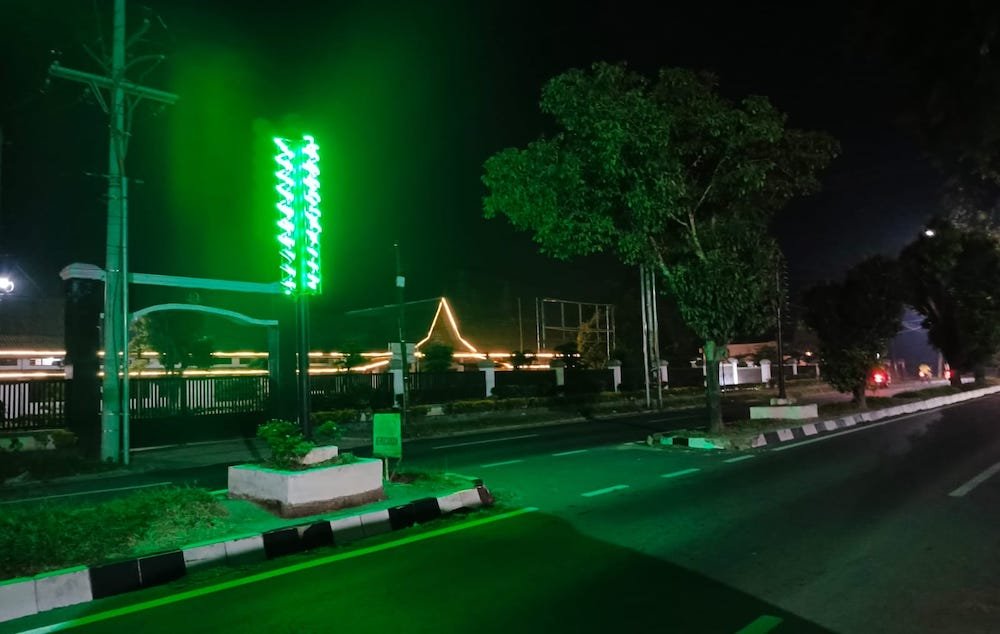 38 Persen Lampu Hias di Stabat Padam, Kadishub Langkat: Segera Diperbaiki