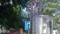 Lampu Hias di Stabat Padam, Kadishub: Banyak Kabel Putus Dipotong