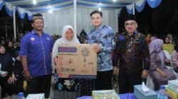 Silaturrahmi dan Santuni Anak Yatim, Ricky Anthony Disambut Hangat Warga Kecamatan Stabat